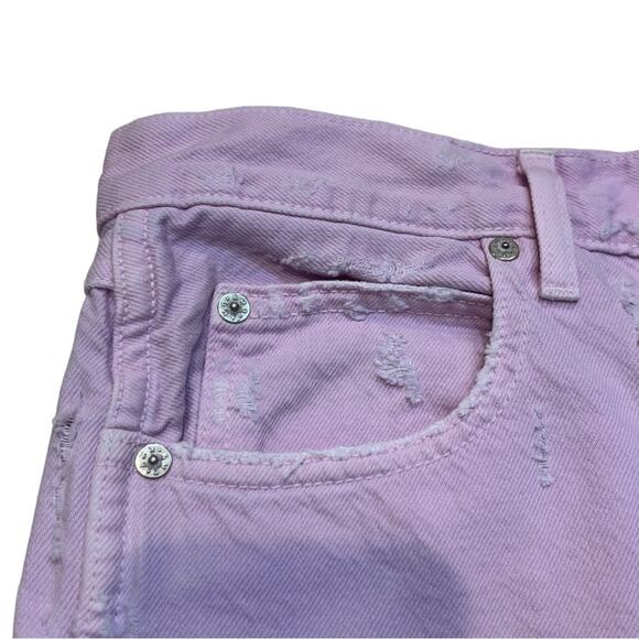 AMO TOMBOY HIGH RISE CROP JEANS Size 28 - Picture 12 of 16